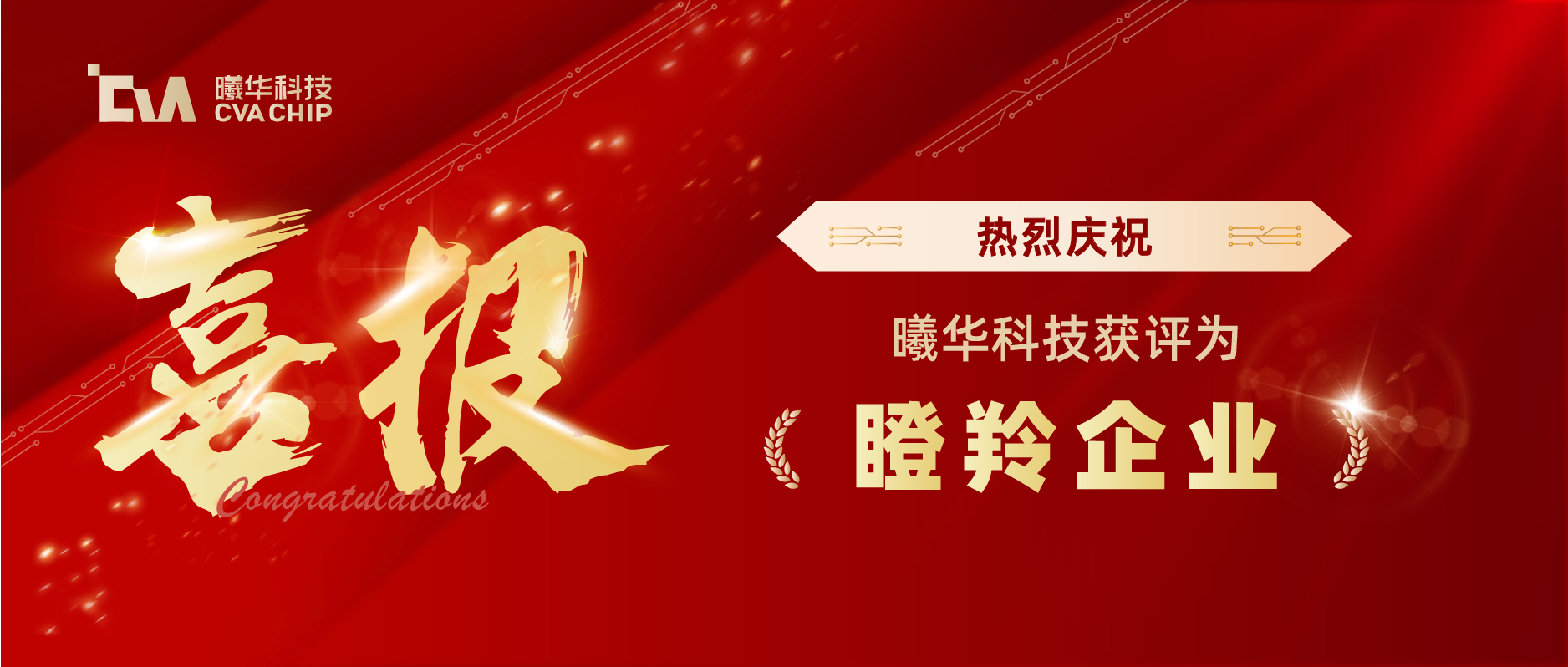 喜报｜曦华科技获评&ldquo;瞪羚企业&rdquo;称号